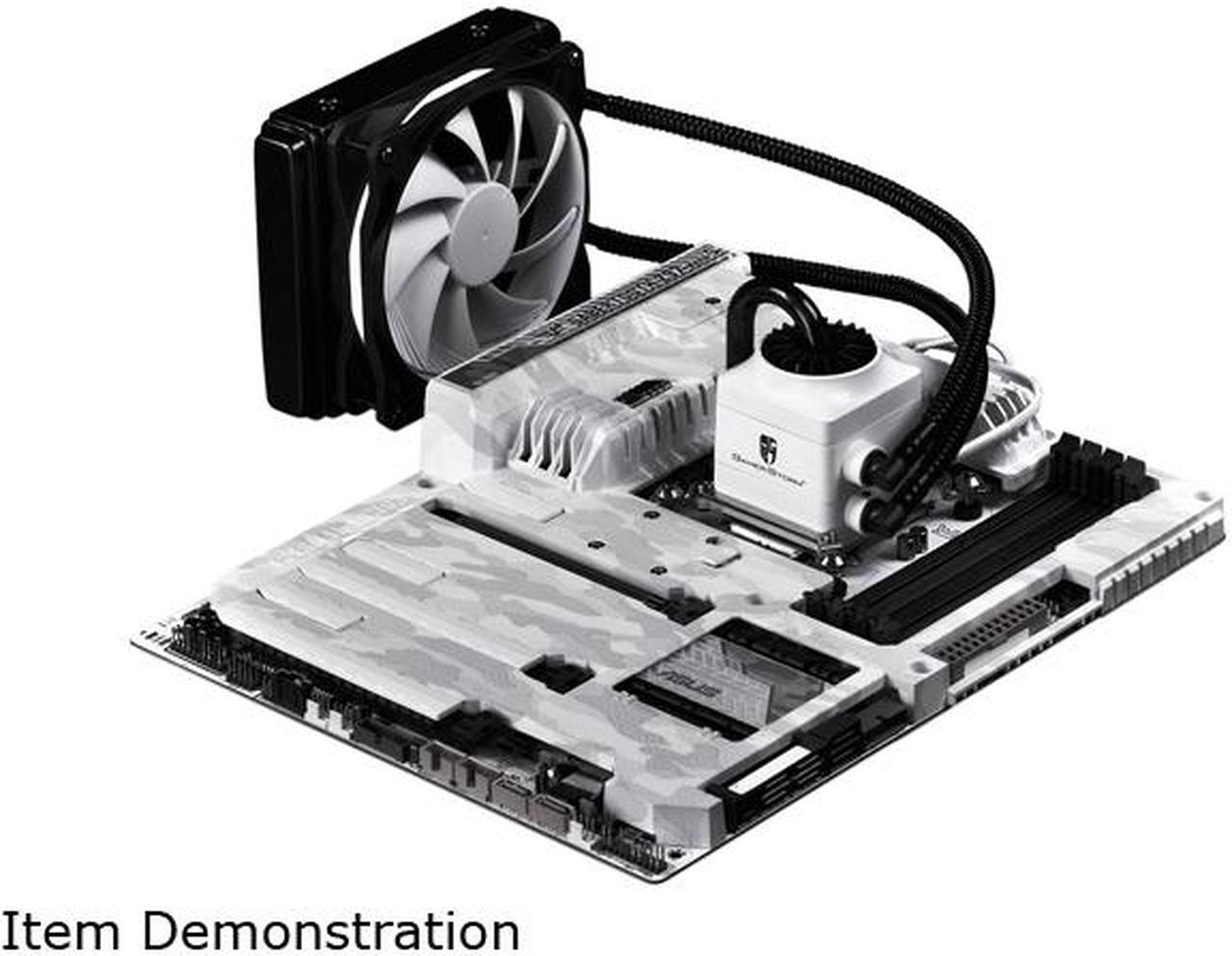 Alt view image 8 of 10 - DEEPCOOL Gamer Storm CAPTAIN 120 CPU Liquid Cooler AIO Water Cooling Ceramic Bearing Pump Visual Liquid Flow with 120mm FDB PWM Fan Rubber Coating Deep Silent Support LGA 2011-v3
