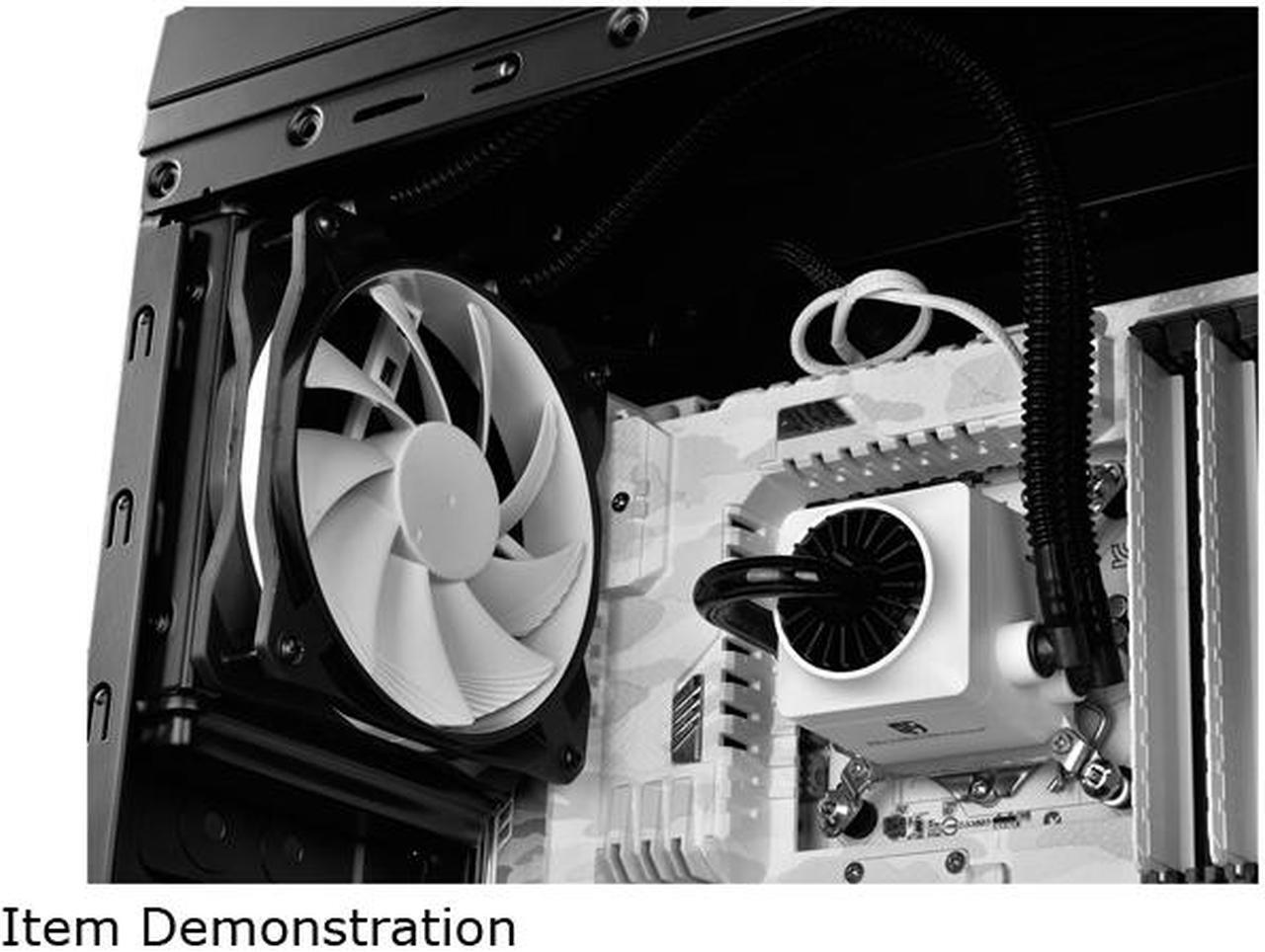 Alt view image 9 of 10 - DEEPCOOL Gamer Storm CAPTAIN 120 CPU Liquid Cooler AIO Water Cooling Ceramic Bearing Pump Visual Liquid Flow with 120mm FDB PWM Fan Rubber Coating Deep Silent Support LGA 2011-v3
