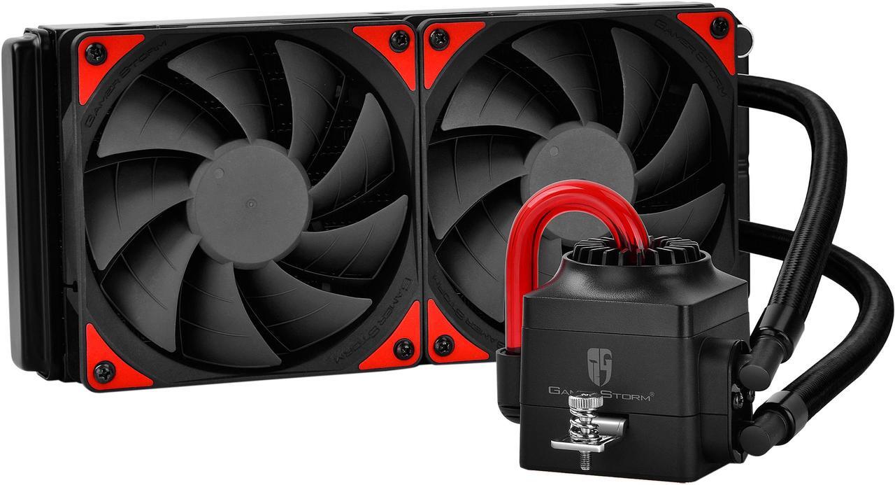 Main image of DEEPCOOL Gamer Storm CAPTAIN 240EX-AIO CPU Liquid Cooler 240mm Ceramic Bearing Pump Visual Liquid Flow Metal Mounting Kit AM4 Compatible