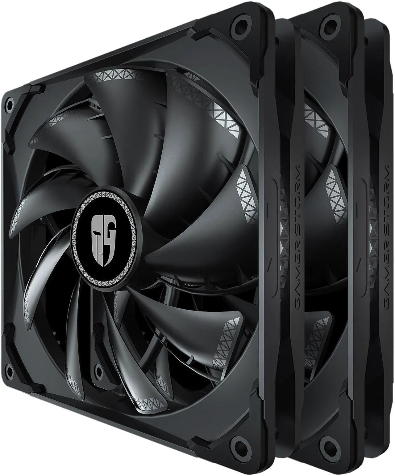 Alt view image 5 of 7 - DeepCool CASTLE 280EX AIO Liquid CPU Cooler, Anti-Leak Technology, Two TF140S PWM Fans, Addressable RGB Controller and 5V 3-Pin Motherboard