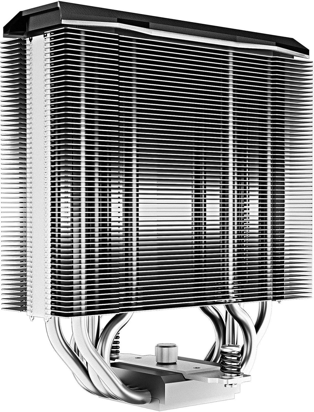Alt view image 4 of 10 - DeepCool AS500 CPU Air Cooler, Universal RAM Height Compatibility, 140mm PWM Fan, A-RGB Top Cover, 5 heat pipe design for Intel Core/AMD Ryzen CPUs