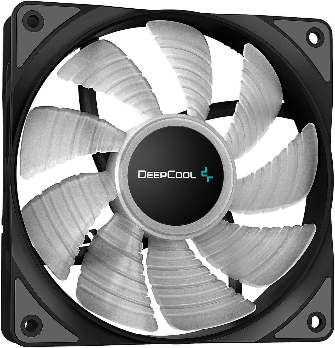 Alt view image 6 of 9 - DeepCool CASTLE 360EX A-RGB AIO Liquid CPU Cooler with Anti-Leak Technology, 3x 120mm CF120 Fans, Included Controller and 5V A-RGB Motherboard Sync support, Intel 115X/1200/2066, AMD TR4/AM4