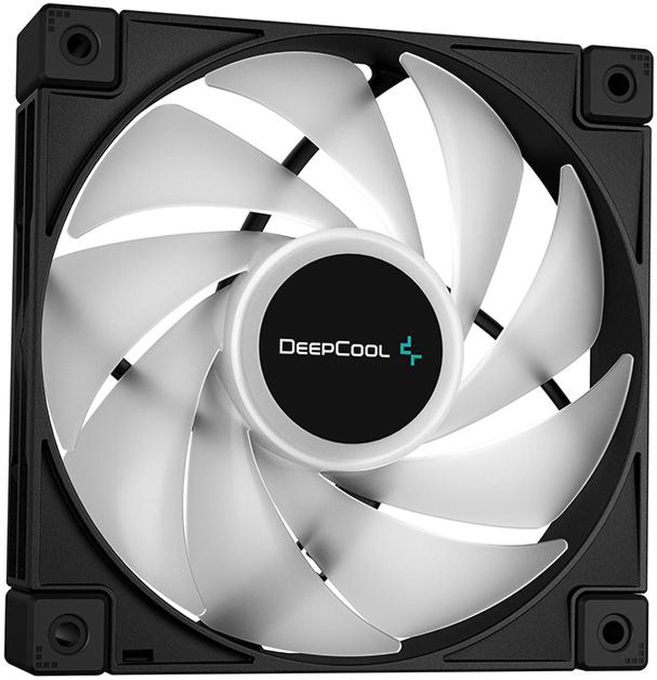 Alt view image 6 of 9 - DEEPCOOL LS720 R-LS720-BKAMNT-G-1 FN1749 Simple Water Cooling CPU Cooler with ARGB Fan, 14.2 inches (360 mm)