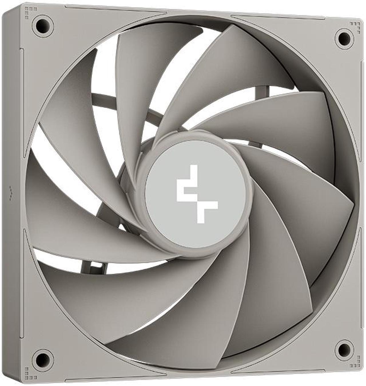 Alt view image 3 of 14 - Deepcool ASSASSIN IV WH Premium CPU Air Cooler, Dual-Tower, 120/140mm FDB Fan Configuration, 7 Copper Heat Pipes, Quiet/Peformance Mode Switch