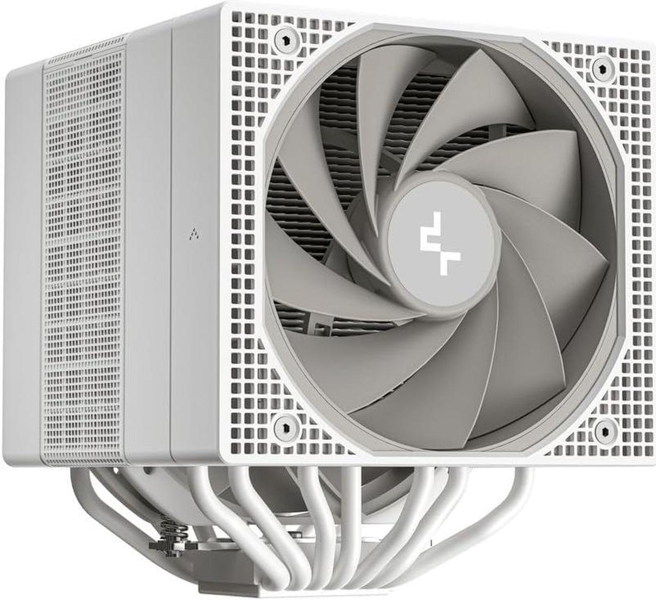 Main image of Deepcool ASSASSIN IV WH Premium CPU Air Cooler, Dual-Tower, 120/140mm FDB Fan Configuration, 7 Copper Heat Pipes, Quiet/Peformance Mode Switch