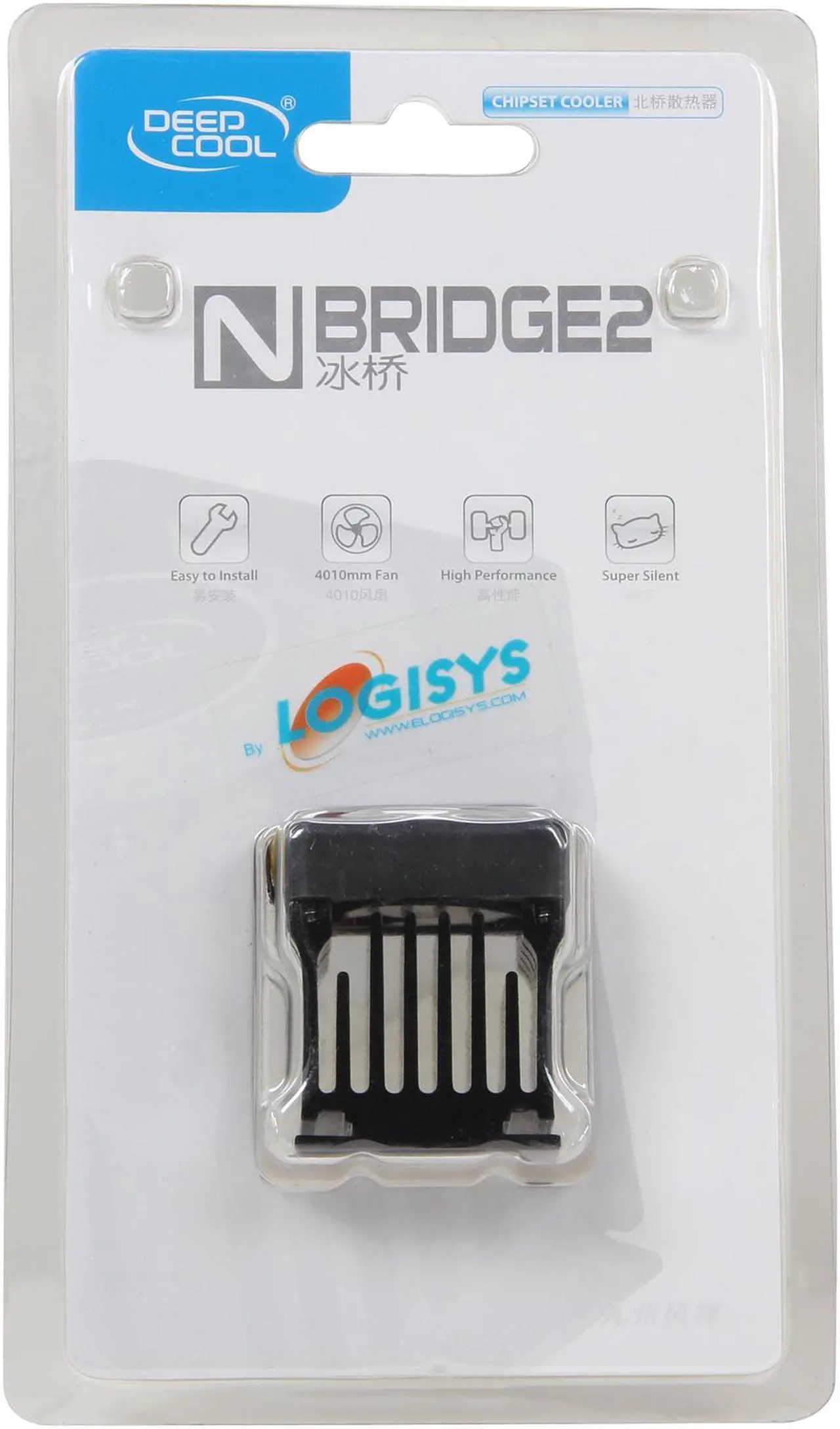 Alt view image 7 of 7 - Logisys Computer CC2 North Bridge Cooler 2
