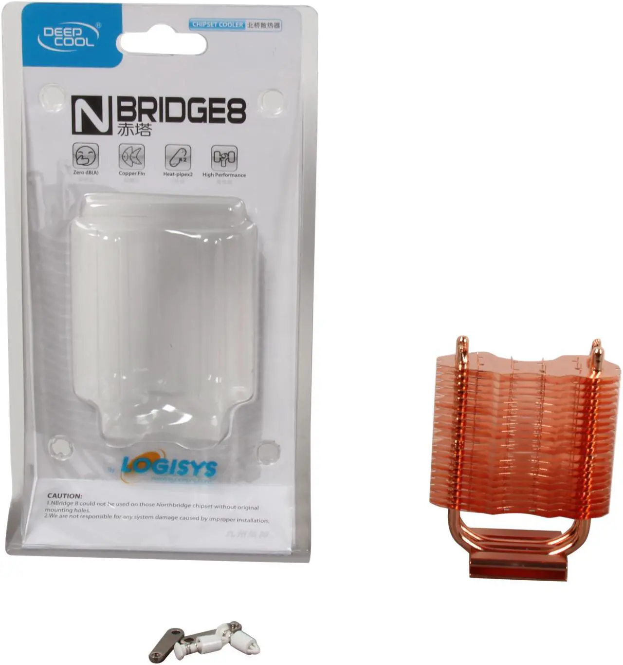 Alt view image 5 of 5 - Logisys Computer CC8 Copper Heatsinks only