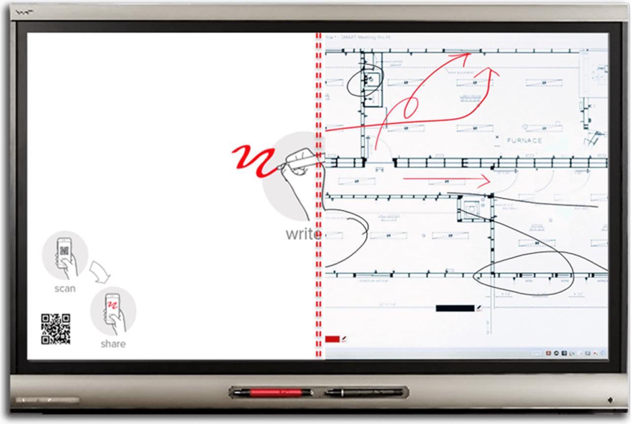 Main image of SMART Board 6075 75" 4K Ultra HD Pro Interactive Digital Signage with iQ - SPNL-6275P