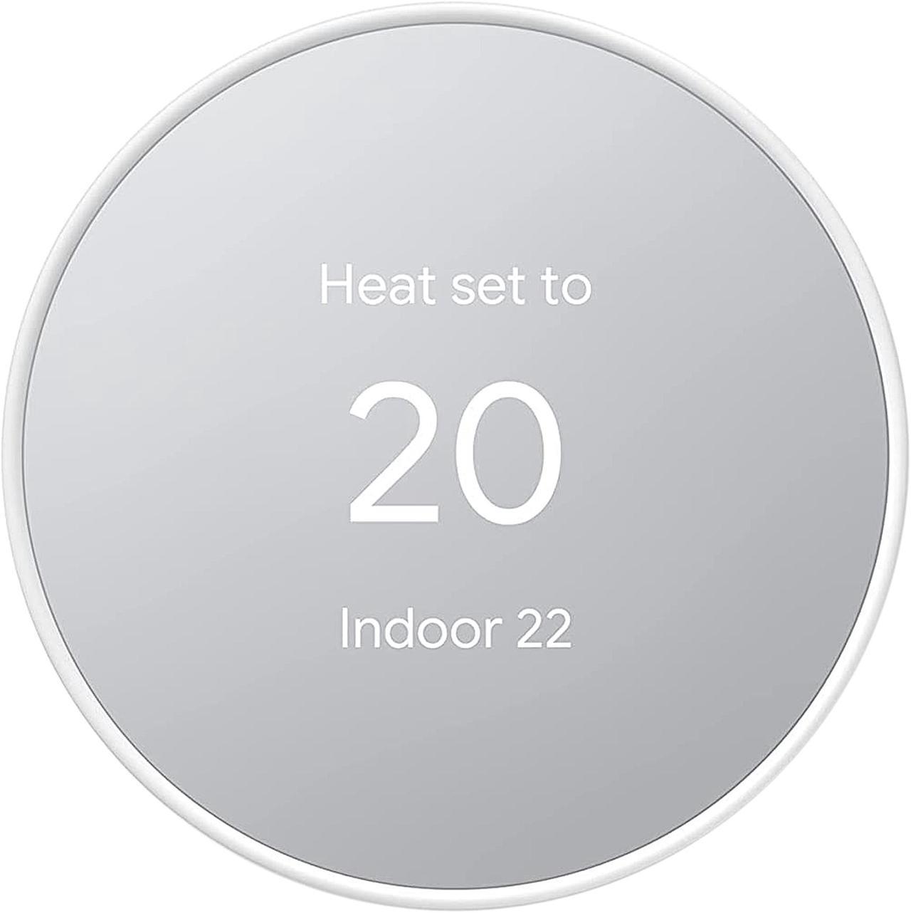 Nest Thermostat, Snow | Smart Home Thermostat