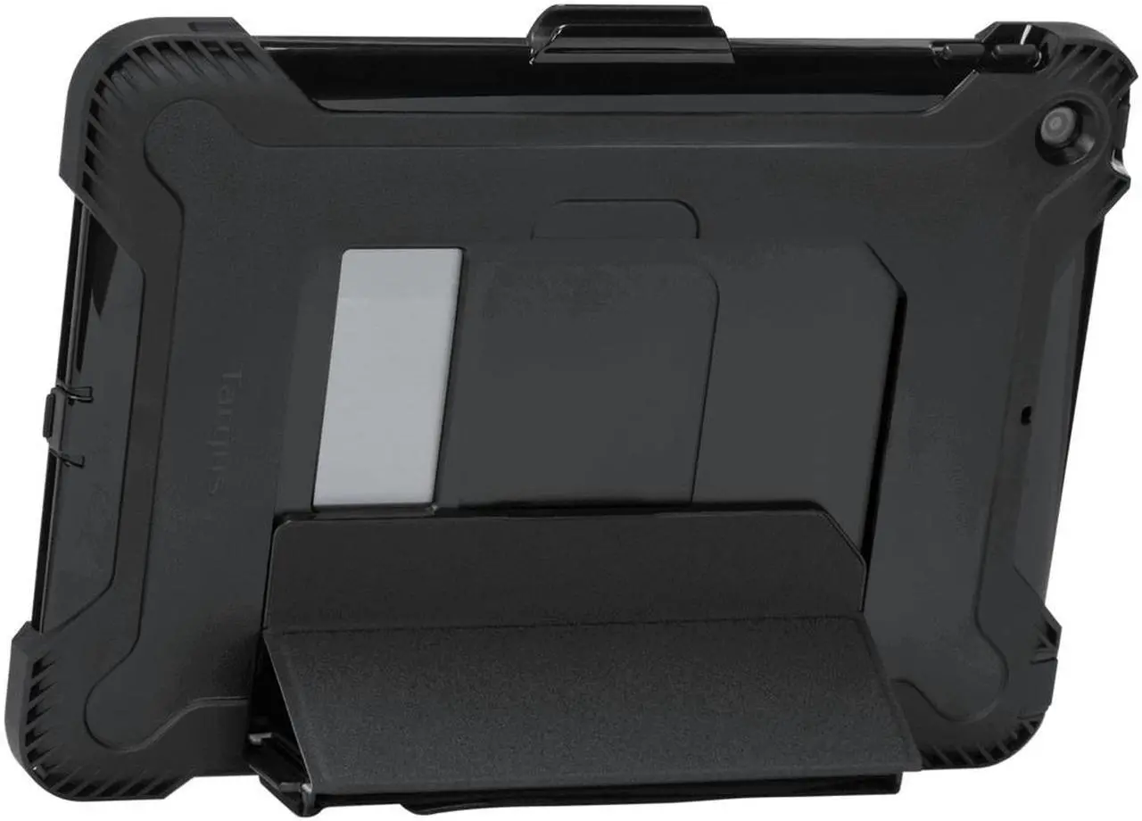 Alt view image 3 of 6 - Targus SafePort Rugged Case for iPad 10.2-inch (Black) - For Apple iPad Air, iPad Pro, iPad (7th Generation), iPad (9th Generation), iPad (8th Generation) Tablet - Black - THD498GLZ