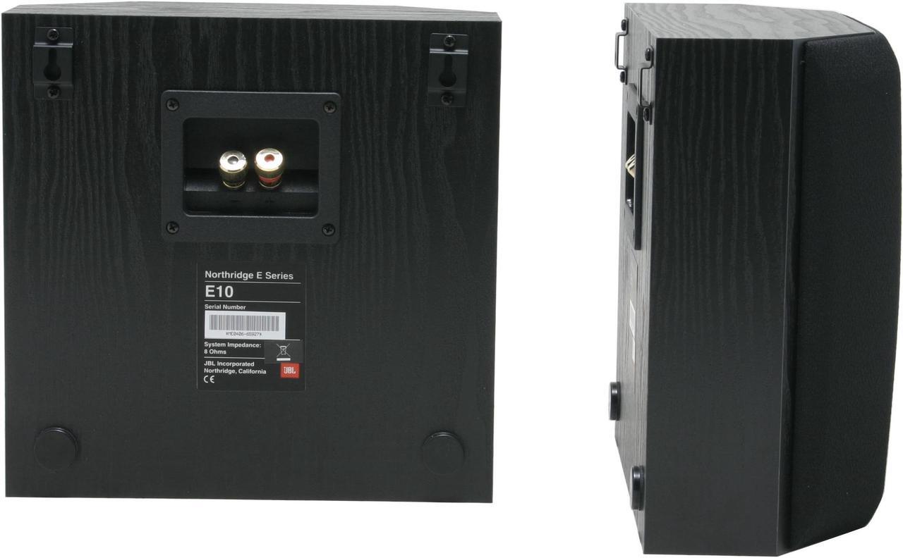 Alt view image 4 of 7 - JBL NORTHRIDGE E E10(Black Ash)- Pair 50 watts Continuous Power, 200 Watts Peak Power 2.0 Speaker