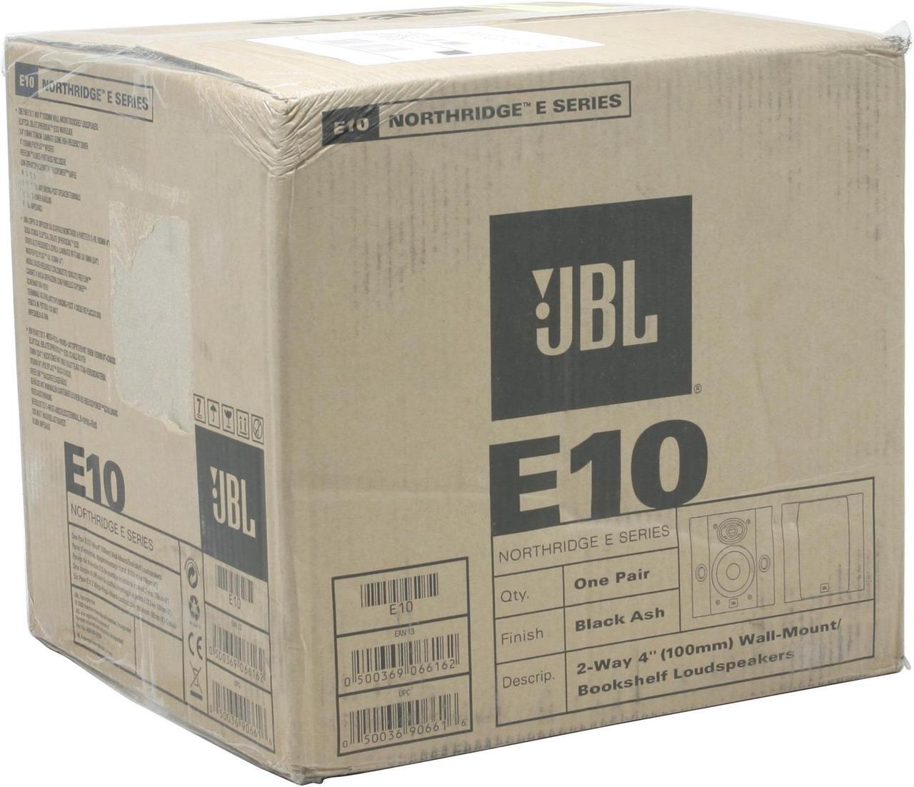 Alt view image 7 of 7 - JBL NORTHRIDGE E E10(Black Ash)- Pair 50 watts Continuous Power, 200 Watts Peak Power 2.0 Speaker