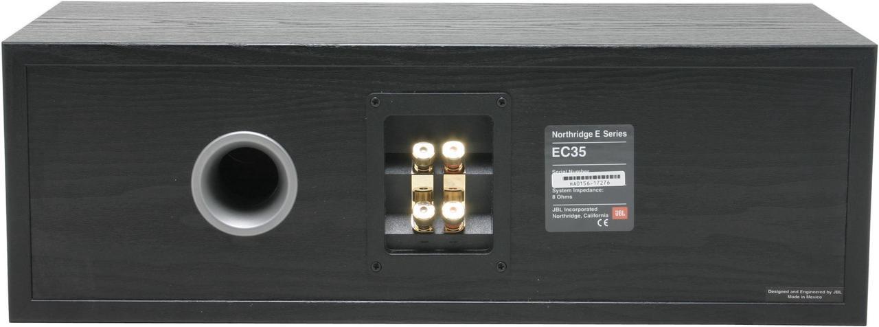 Alt view image 5 of 7 - JBL NORTHRIDGE E EC35 Center Channel (Black Ash) 75 watts Continuous Power, 300 Watts Peak Power Each Speaker