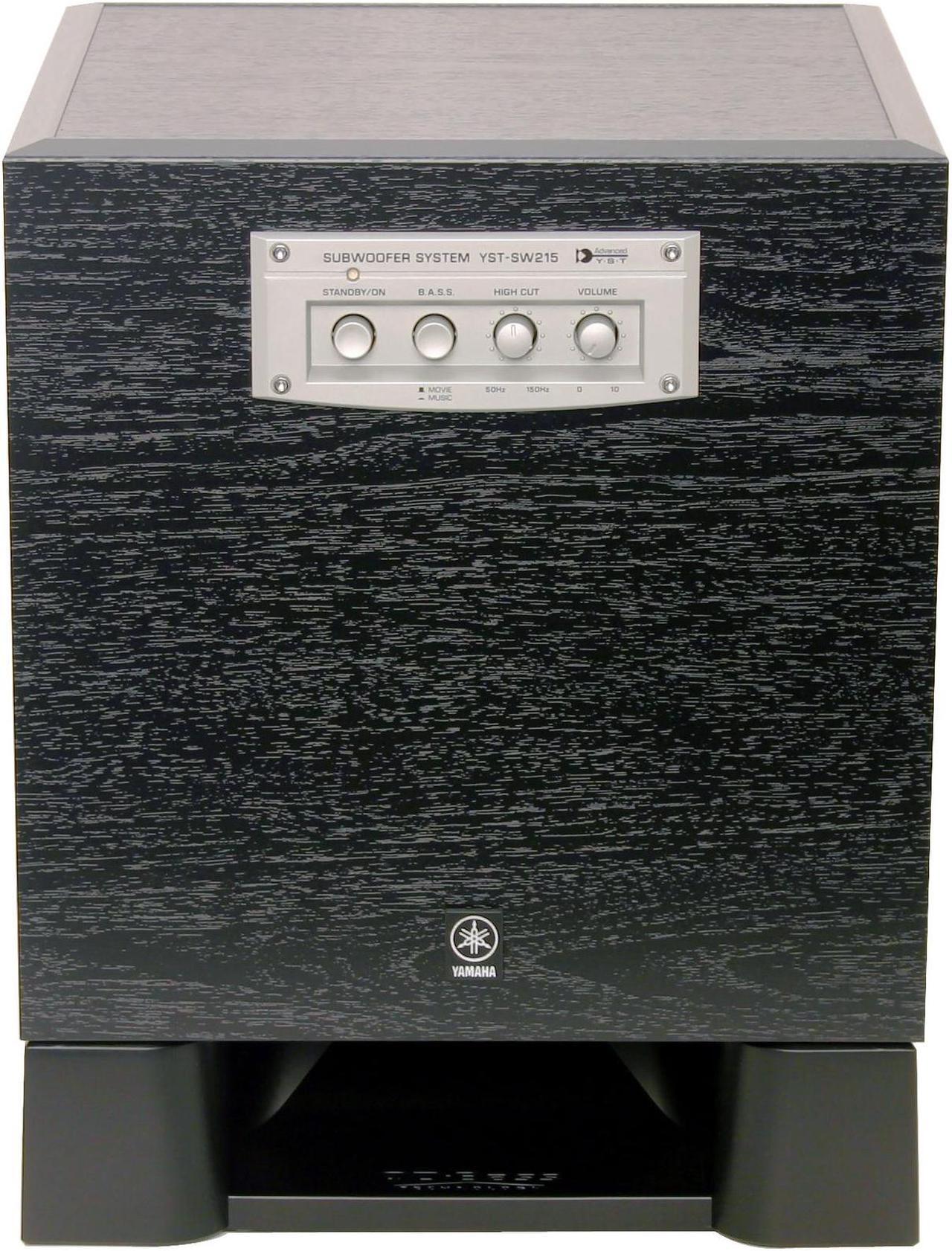 Alt view image 2 of 6 - YAMAHA SW215 8" Powered Subwoofer