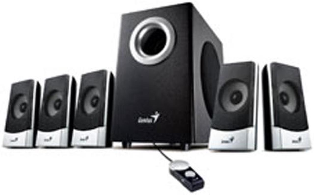 Main image of Genius SW-5.1 3000 75 Watts 5.1 6-piece PC gaming speaker system