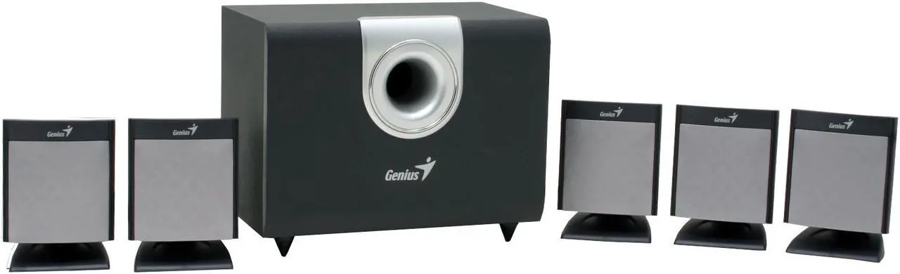 Main image of Genius SW-5.1 1000 25 watts 5.1CH Surround System