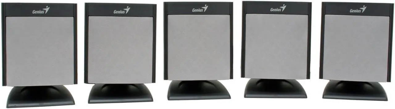 Alt view image 2 of 11 - Genius SW-5.1 1000 25 watts 5.1CH Surround System