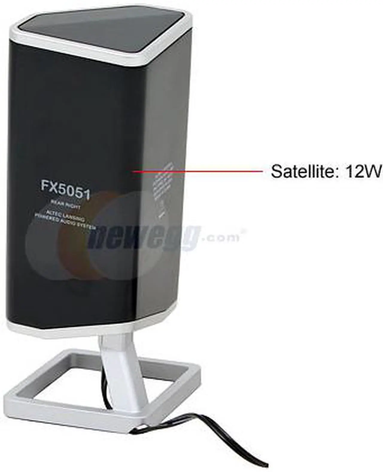 Alt view image 8 of 14 - ALTEC LANSING FX5051 89 Watts RMS 5.1 Music & Gaming Speakers