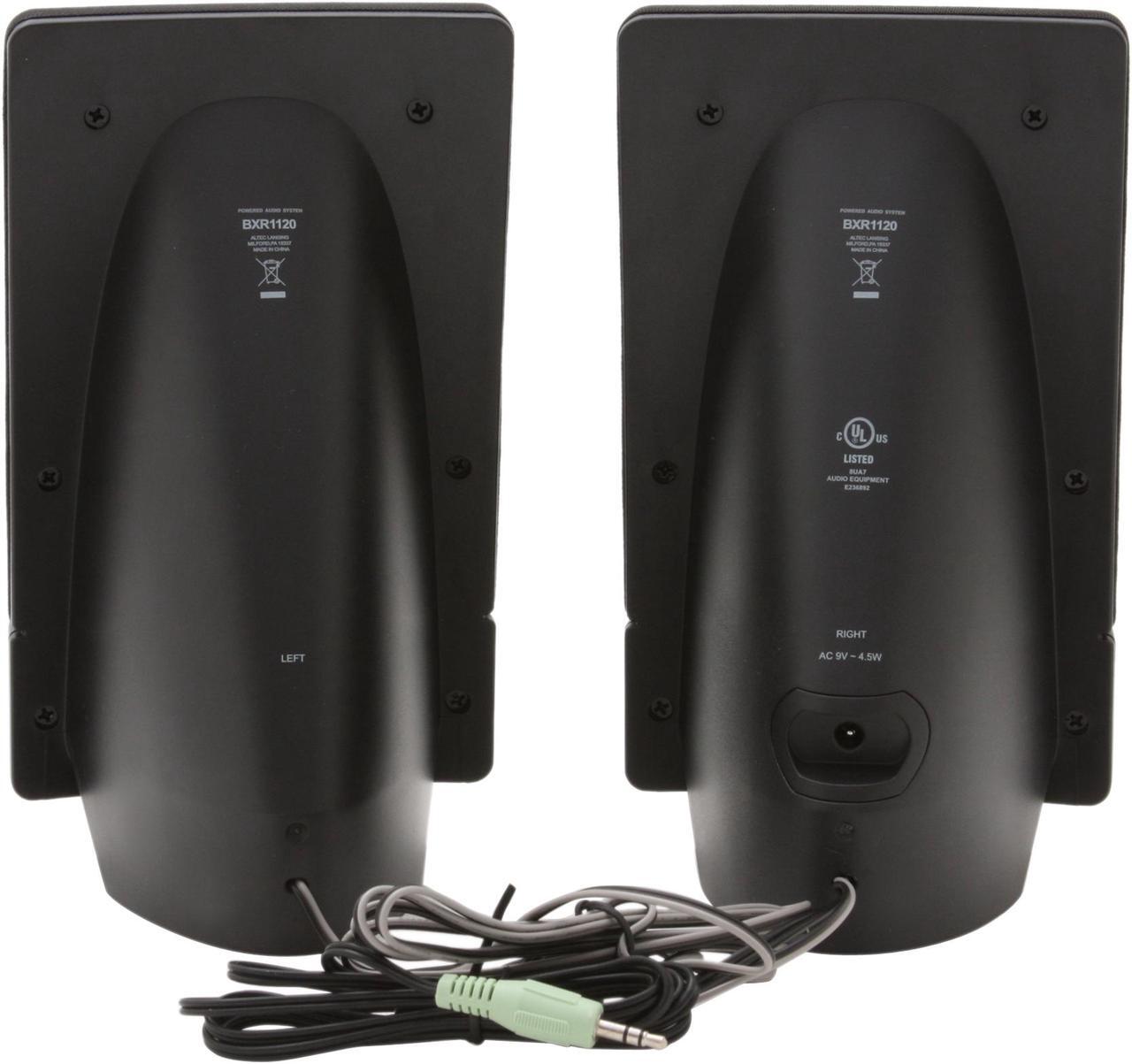 Alt view image 5 of 9 - ALTEC LANSING BXR1120 2.0 Speaker System for PC and MP3 Player