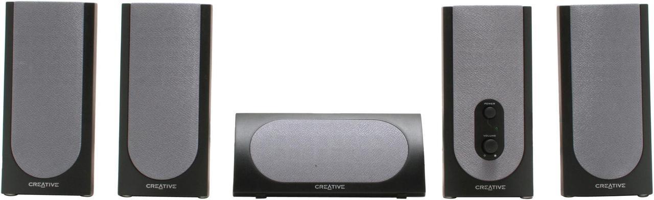 Alt view image 2 of 8 - Creative SBS580 41 W 5.1 Speaker