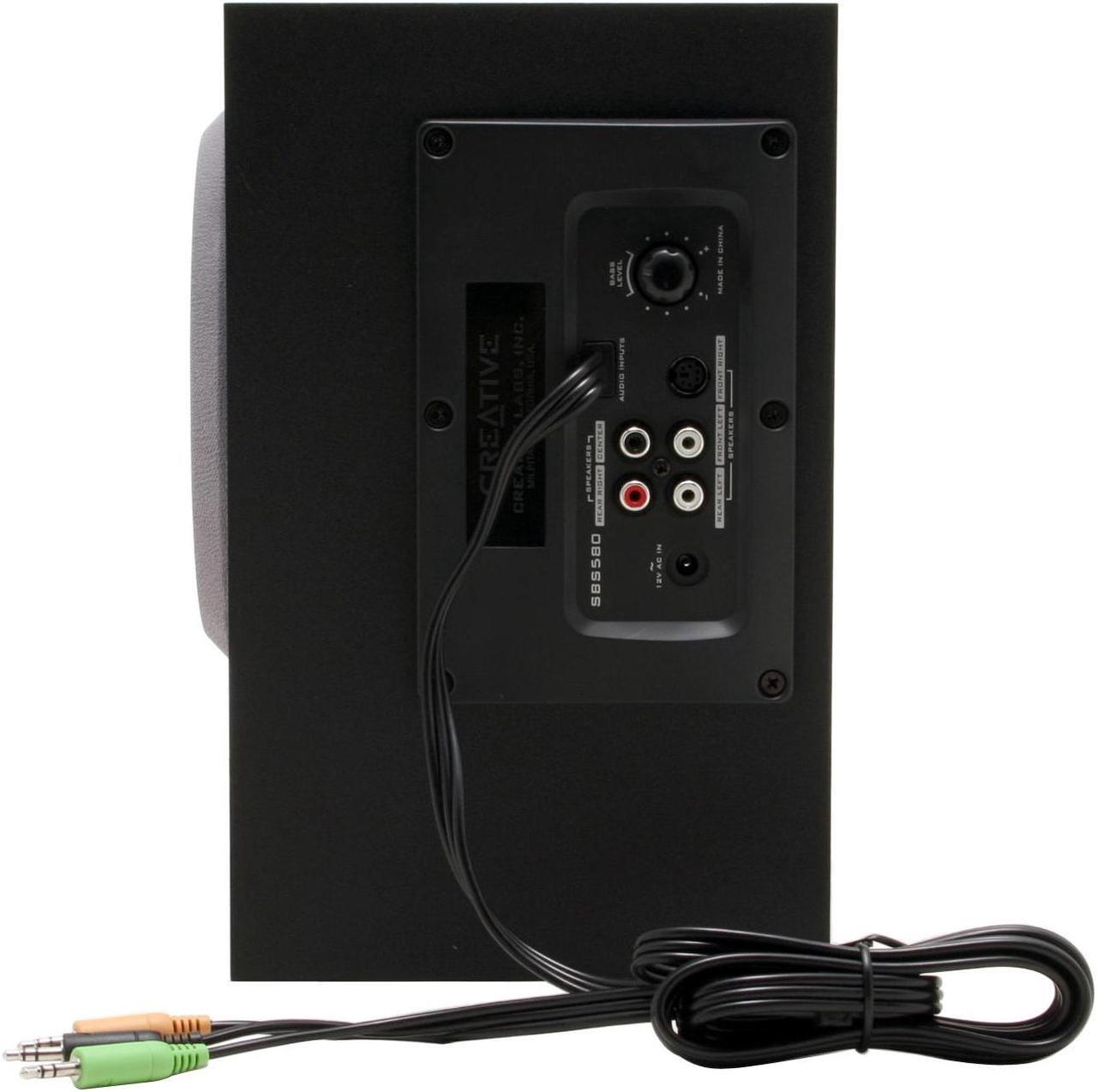 Alt view image 6 of 8 - Creative SBS580 41 W 5.1 Speaker