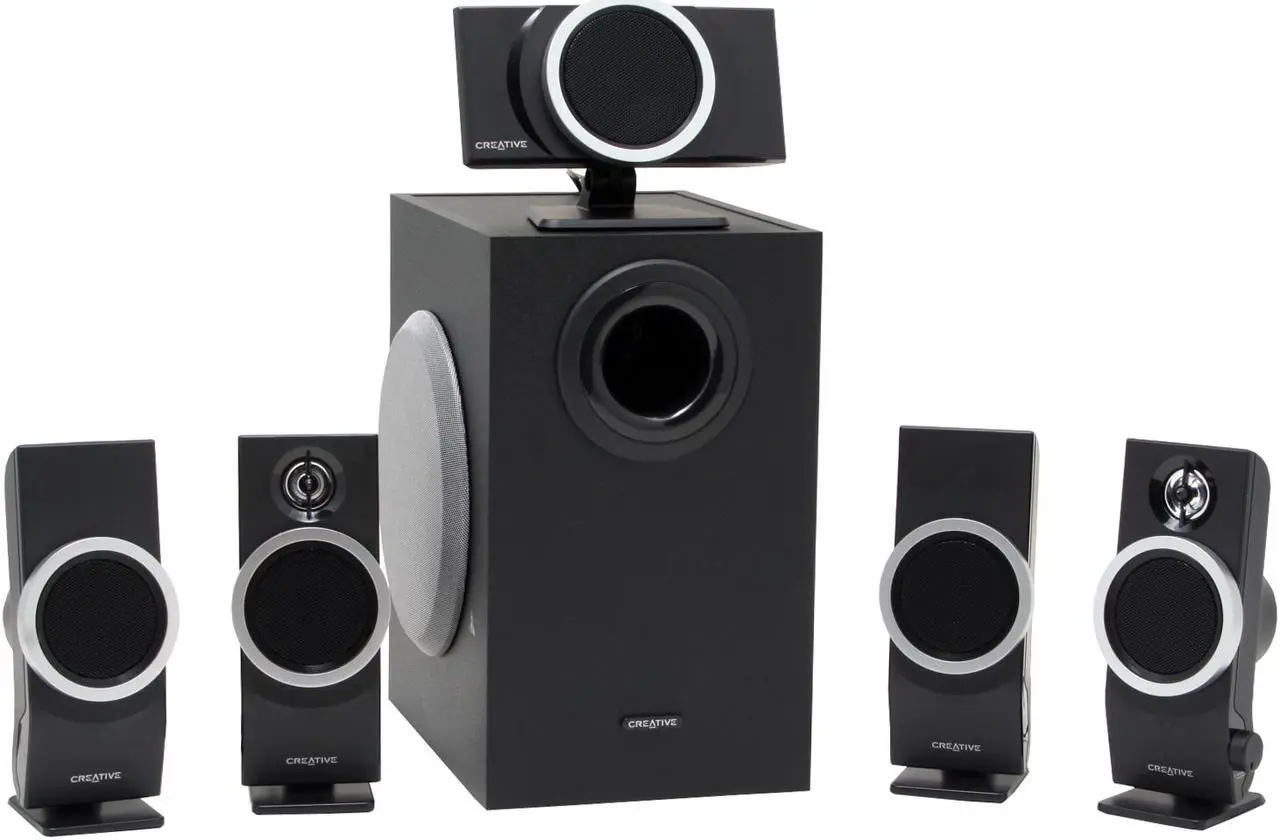 Main image of Creative Inspire T6100 76 Watts 5.1 Speakers
