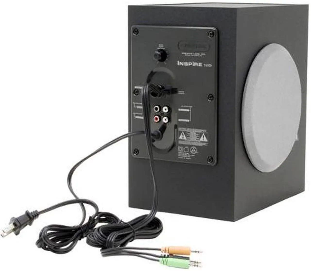 Alt view image 7 of 9 - Creative Inspire T6100 76 Watts 5.1 Speakers