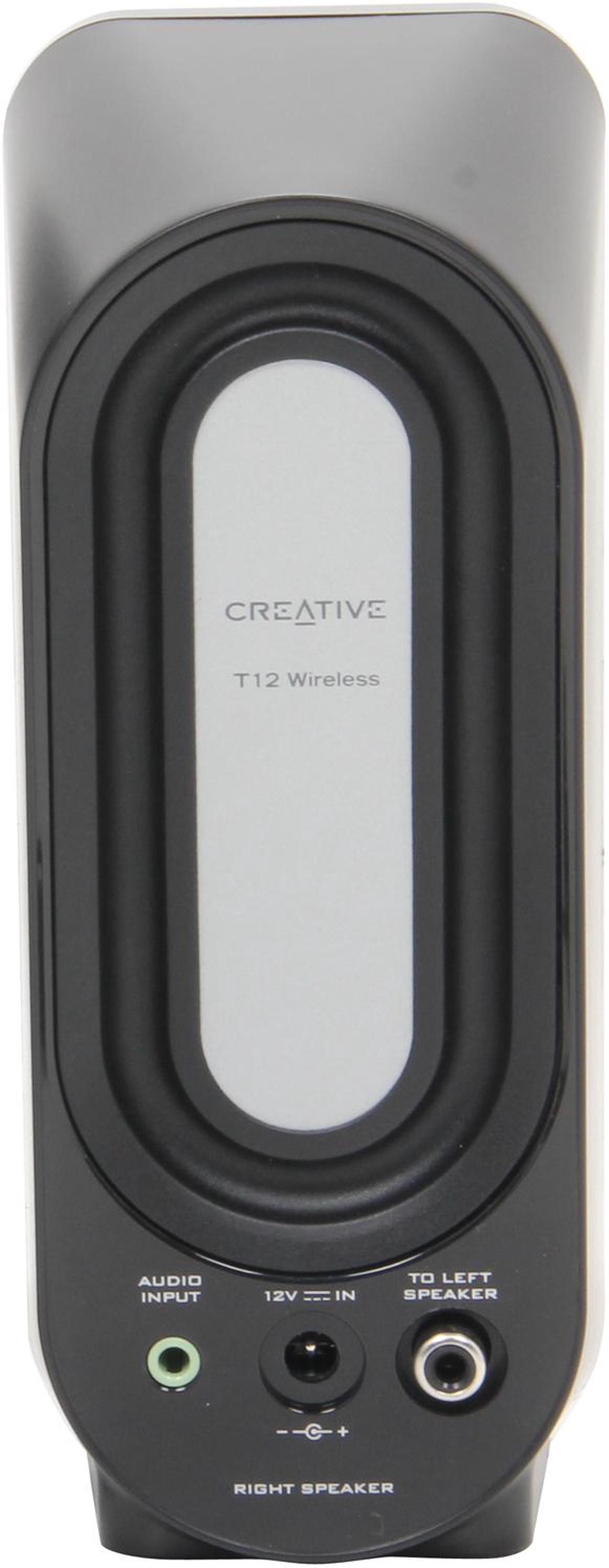 Alt view image 5 of 5 - Creative T12 2.0 Bluetooth Wireless Speaker System