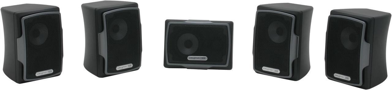 Alt view image 8 of 12 - Creative G500 310 Watts RMS 5.1 GigaWorks ProGamer  Speaker System