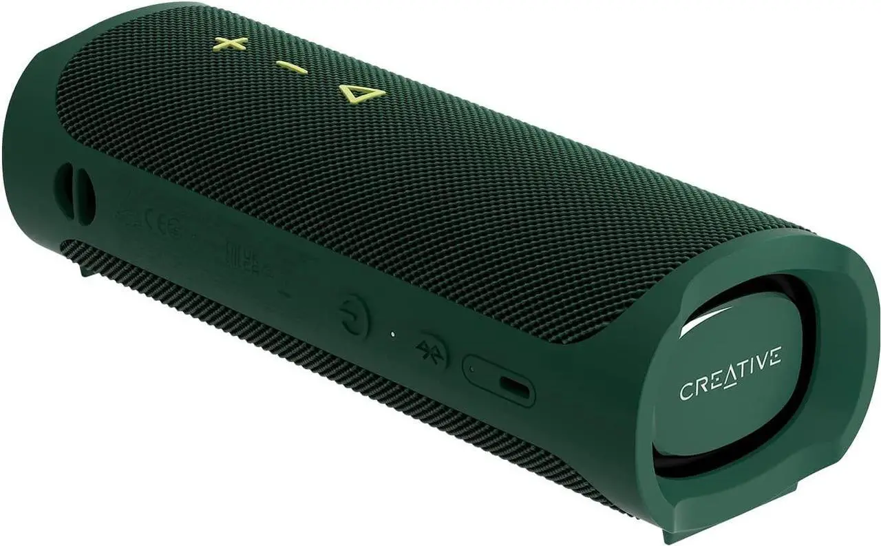 Main image of Creative MUVO GO MUVO GO Portable Speaker with Up to 18 Hours of Battery Life, IPX7 Waterproof Bluetooth® 5.3 Green