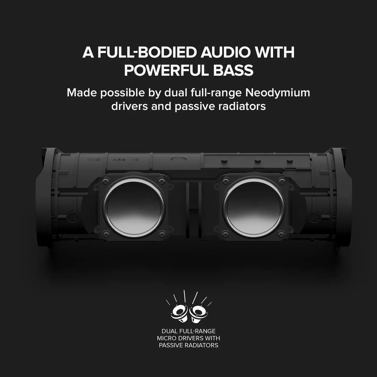 Alt view image 2 of 7 - Creative MUVO GO MUVO GO Portable Speaker with Up to 18 Hours of Battery Life, IPX7 Waterproof Bluetooth® 5.3 Green