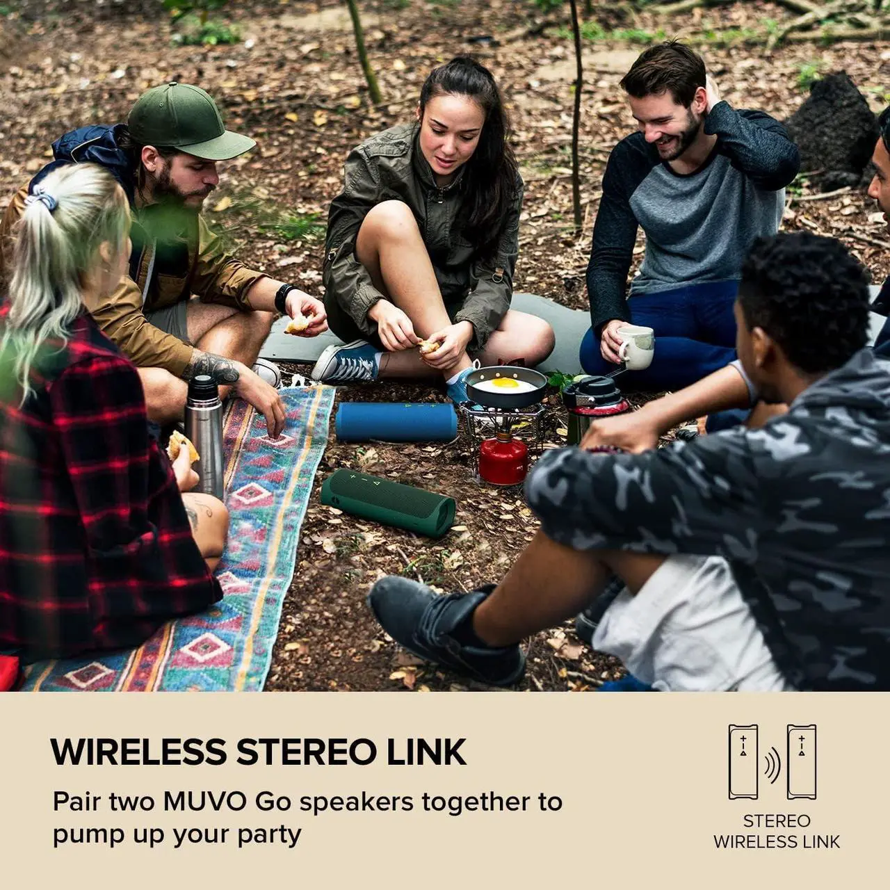 Alt view image 7 of 7 - Creative MUVO GO MUVO GO Portable Speaker with Up to 18 Hours of Battery Life, IPX7 Waterproof Bluetooth® 5.3 Green