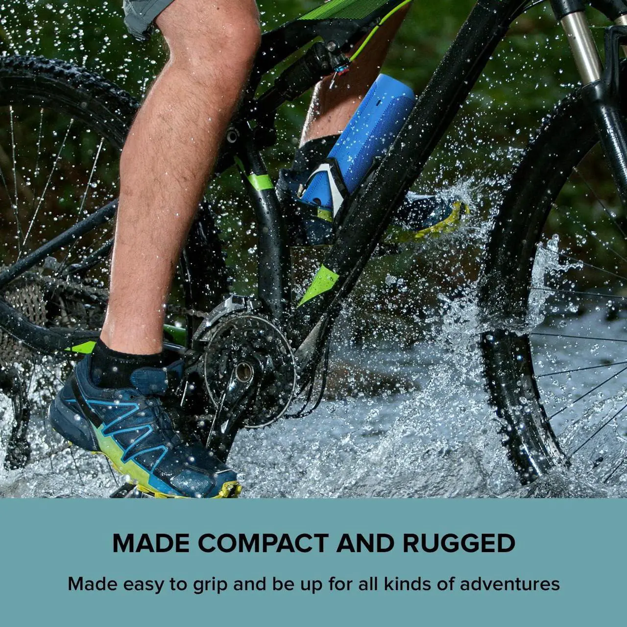 Alt view image 6 of 7 - Creative MUVO GO MUVO GO Portable Speaker with Up to 18 Hours of Battery Life, IPX7 Waterproof Bluetooth® 5.3 Green