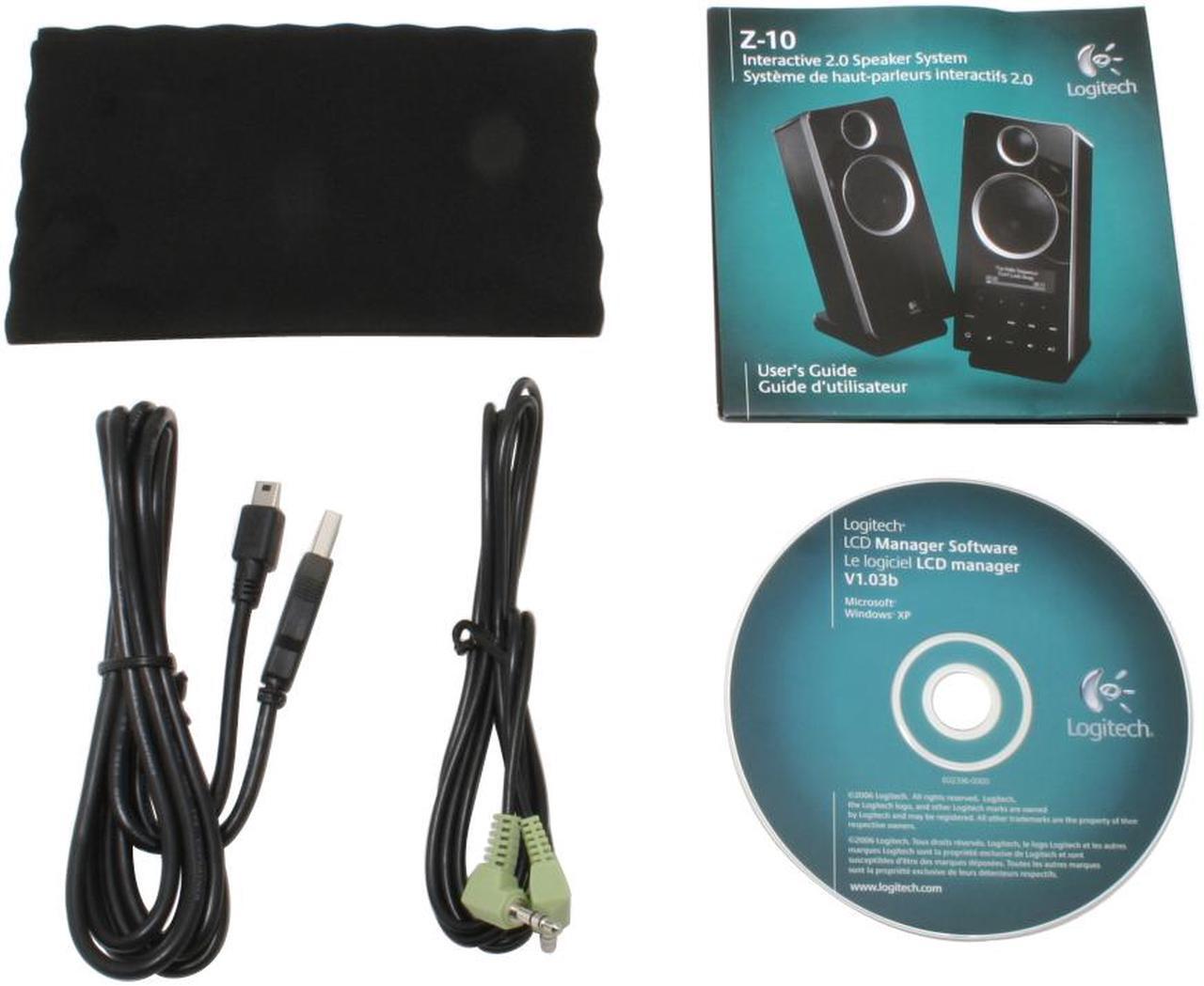 Alt view image 4 of 5 - Logitech Z-10 30 watts 2.0 Interactive Speaker System