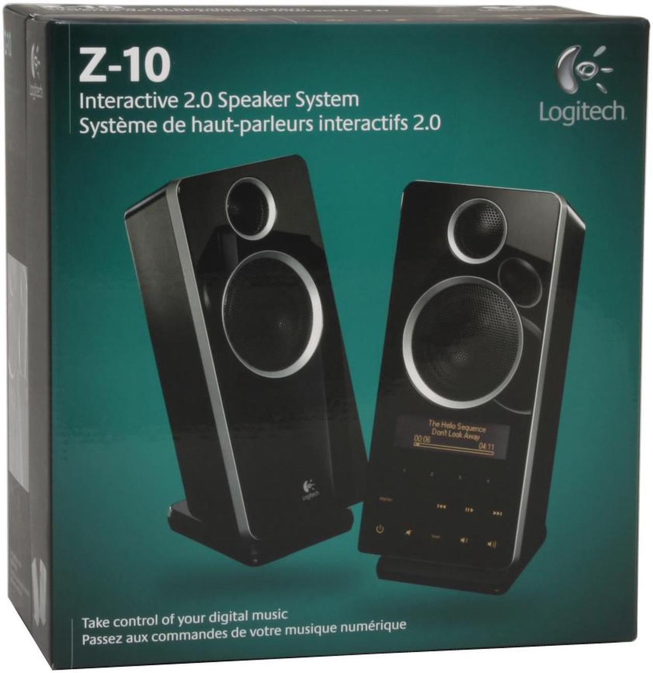 Alt view image 5 of 5 - Logitech Z-10 30 watts 2.0 Interactive Speaker System