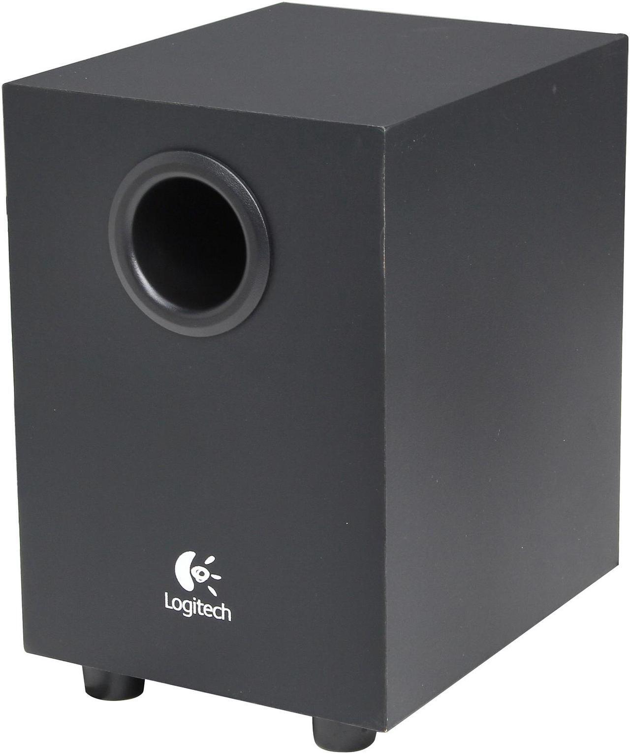 Alt view image 6 of 11 - Logitech LS21 7 Watts RMS (FTC) 2.1 Stereo Speaker System - Black