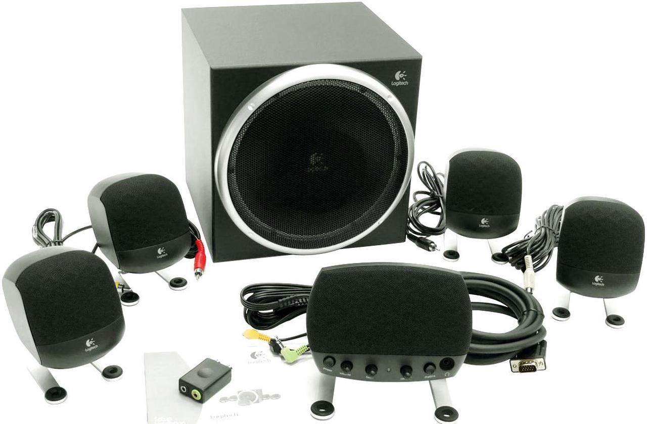 Logitech Z-640 71.2 watts 5.1 Speaker System