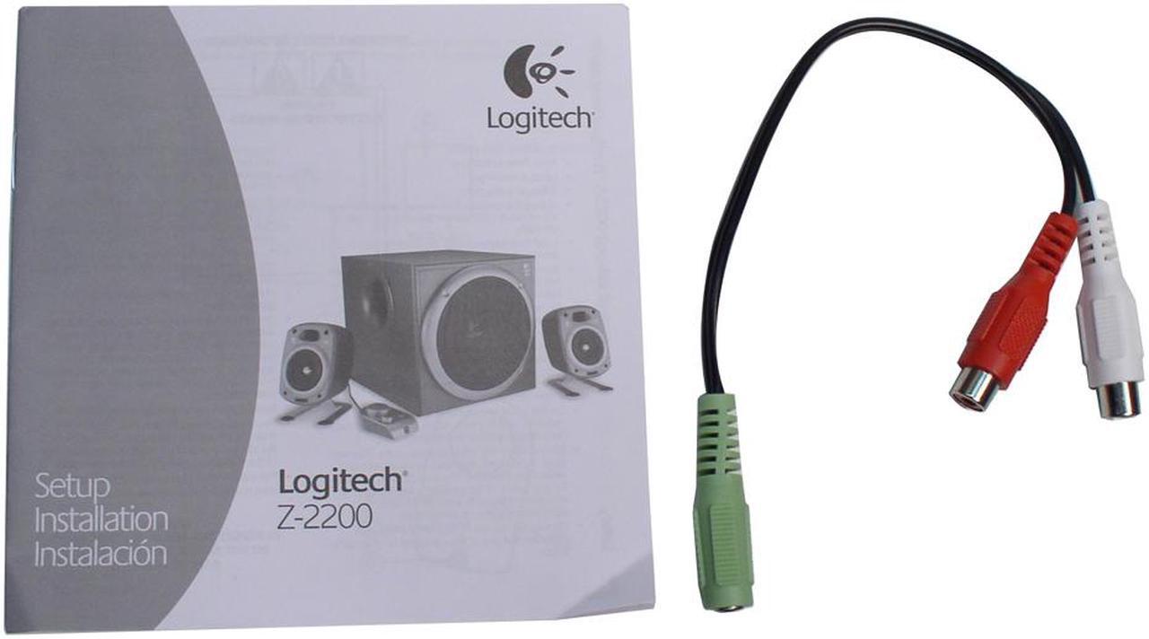 Alt view image 3 of 4 - Logitech Z-2200 200W 2.1 Speaker