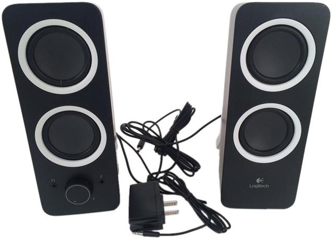 Main image of Logitech Certified Refurbished Z200 (980-000800) Multimedia Stereo Speakers for Multiple Simultaneous Devices - Black