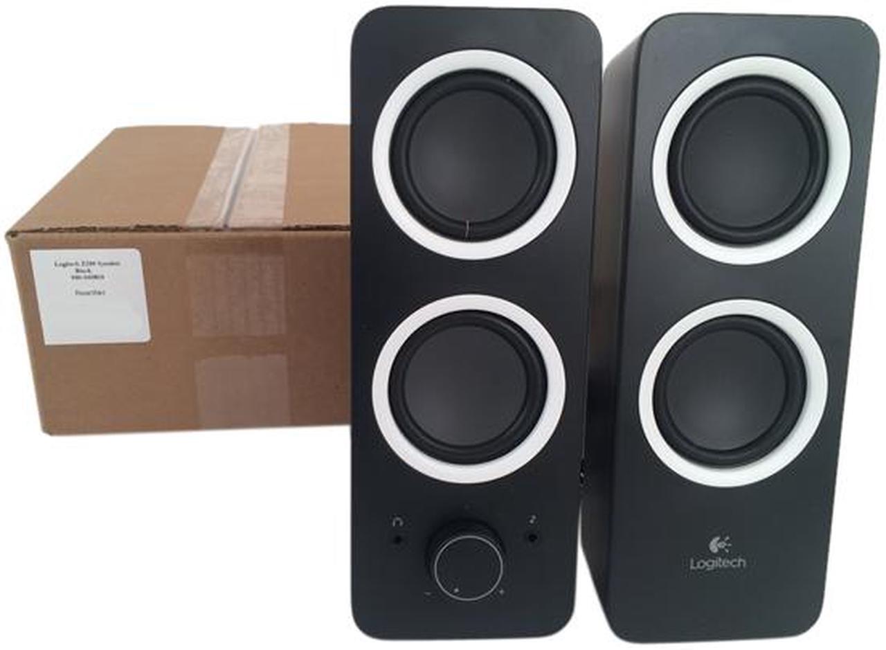Alt view image 4 of 5 - Logitech Certified Refurbished Z200 (980-000800) Multimedia Stereo Speakers for Multiple Simultaneous Devices - Black