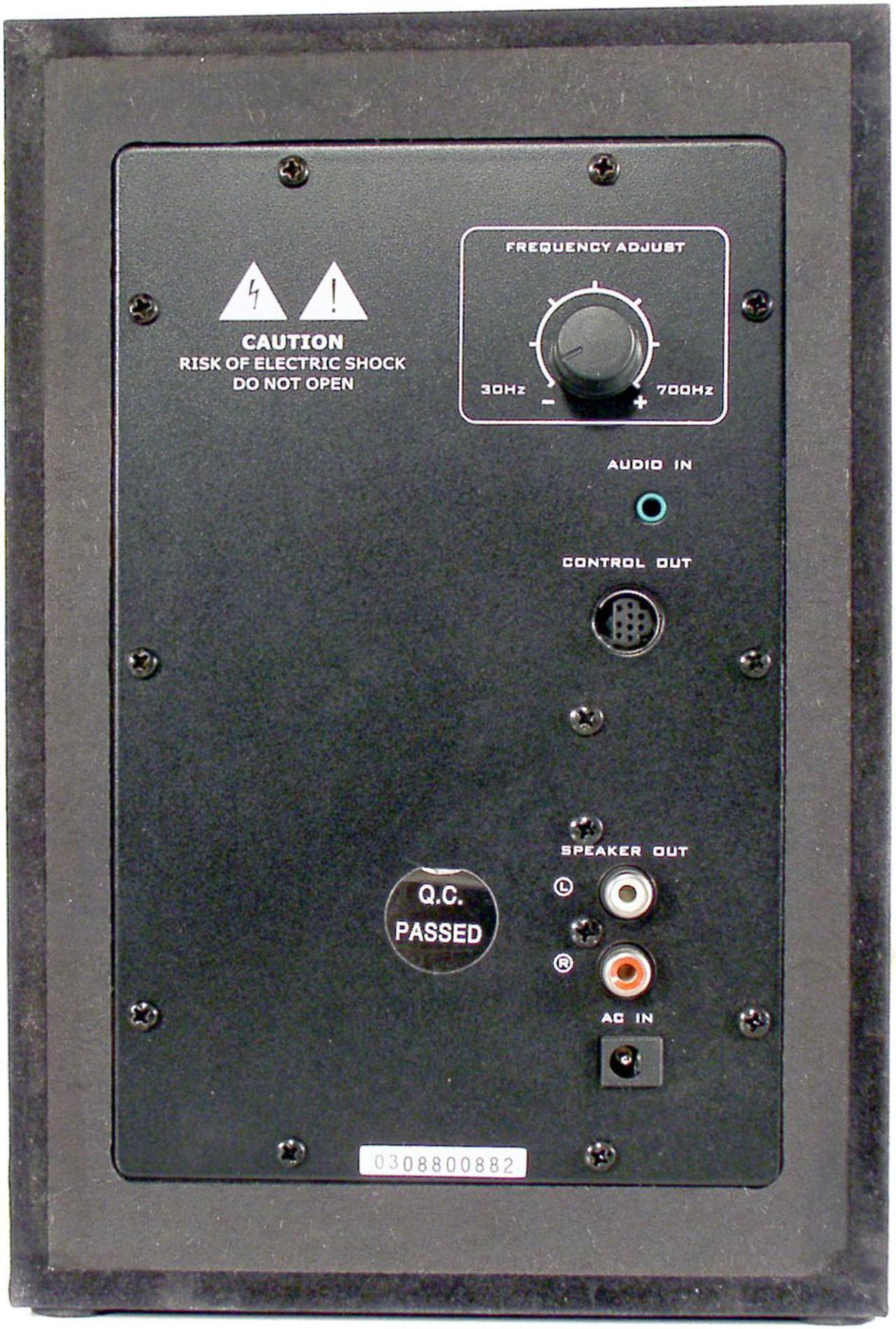 Alt view image 2 of 3 - SiCURO RW-360XL BLU 42 Watts 2.1 Gaming Speaker