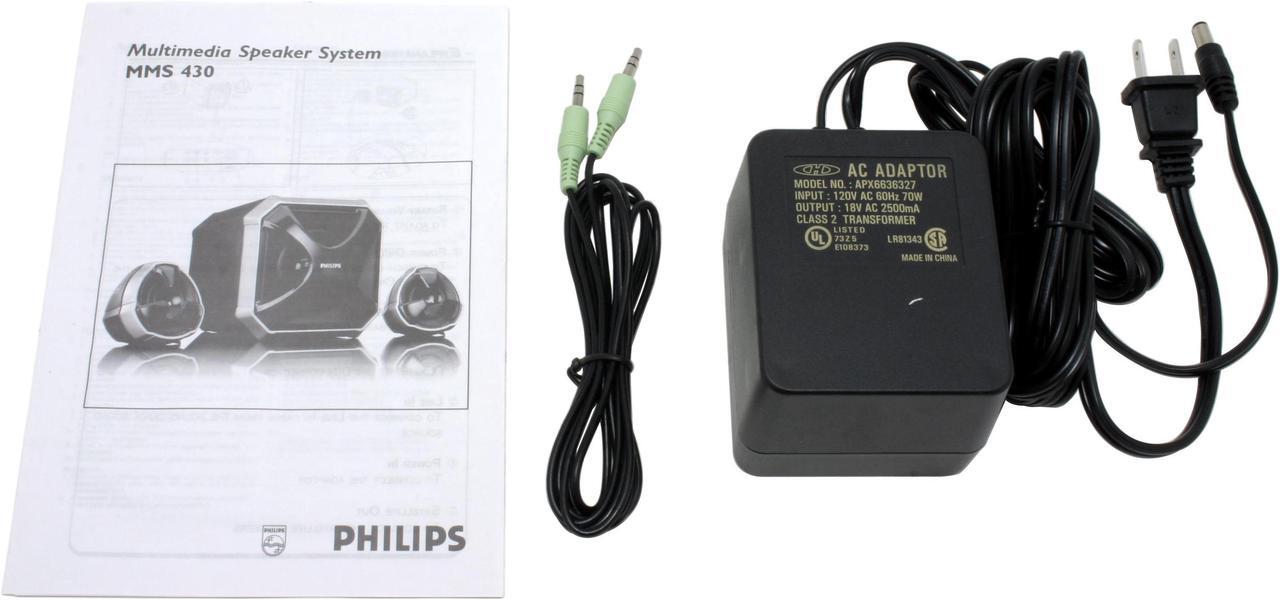 Alt view image 8 of 9 - PHILIPS MMS430 100 W 2.1 Speaker