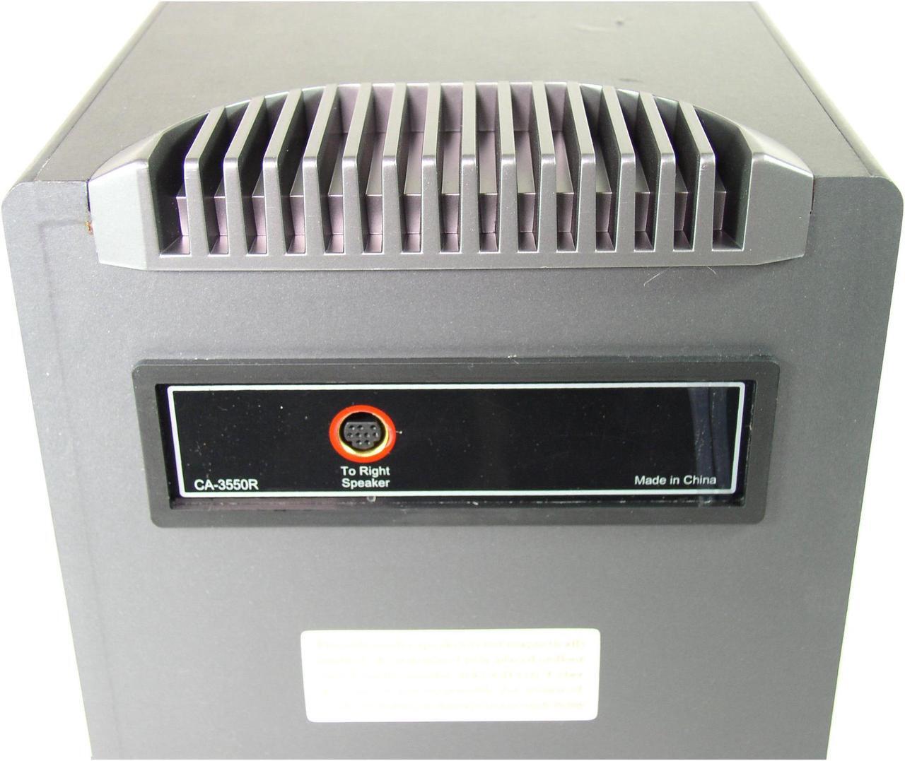 Alt view image 2 of 3 - Cyber Acoustics CA-3550 68 watts 2.1 Speaker
