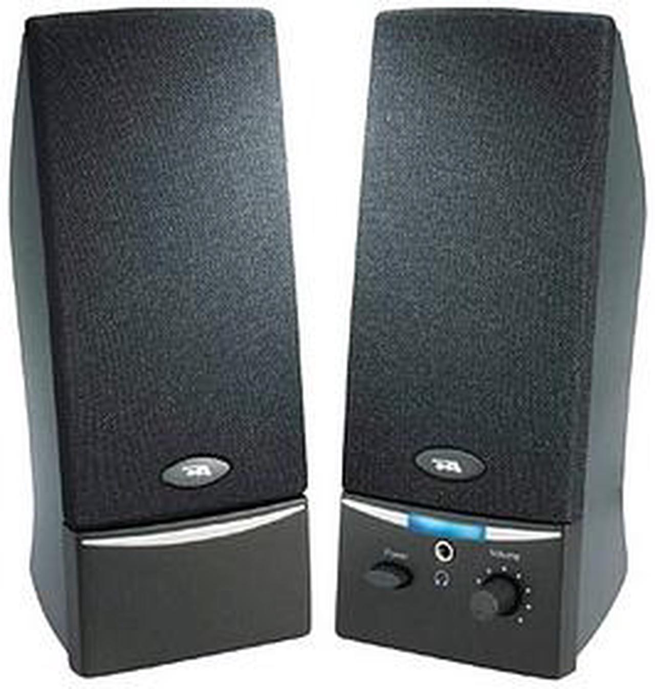 Cyber Acoustics CA-2014RB-ML 2.0 Speaker System - 4 W RMS - Black