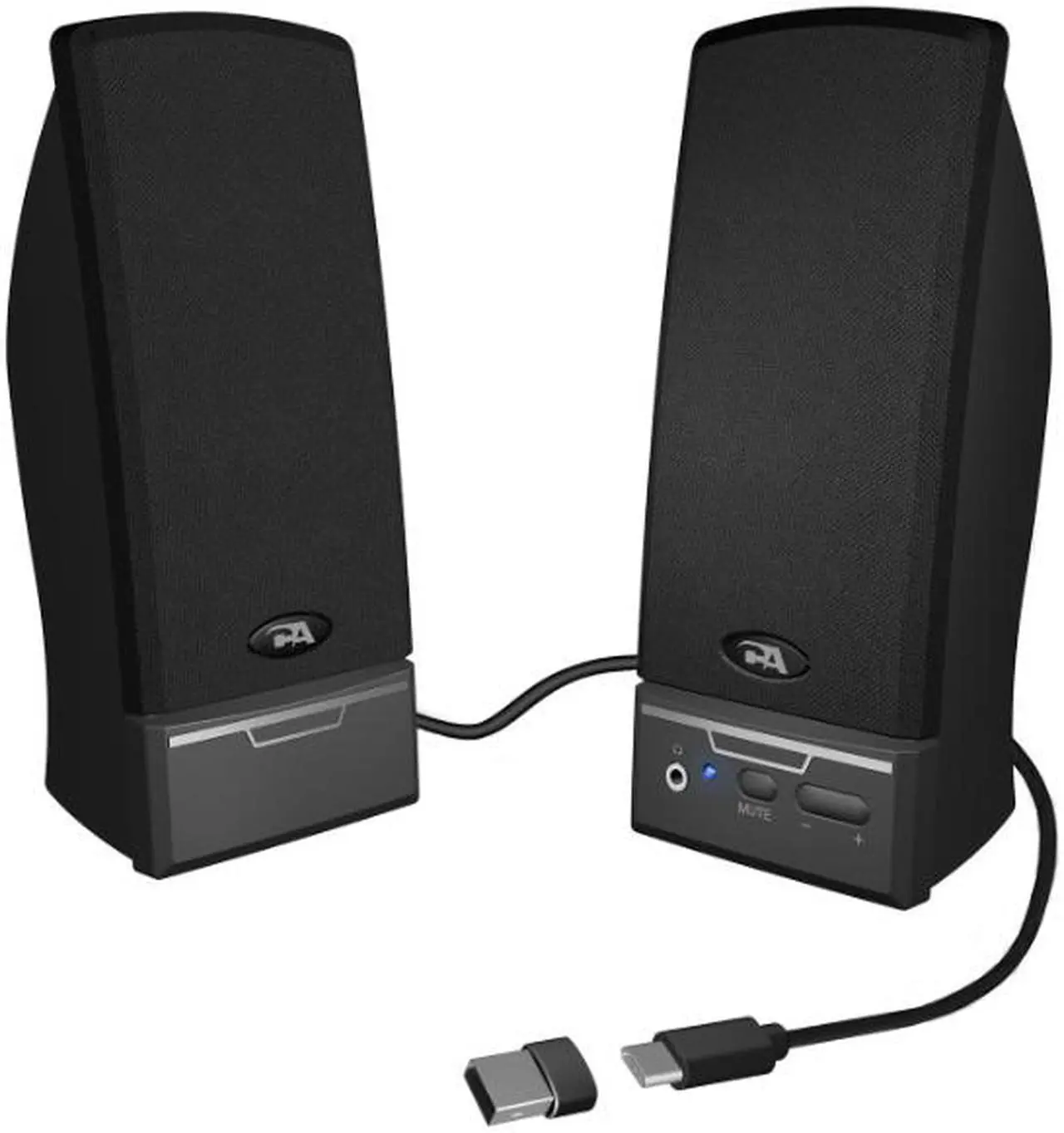 Main image of Cyber Acoustics USB Desktop Speakers CA-2014USB
