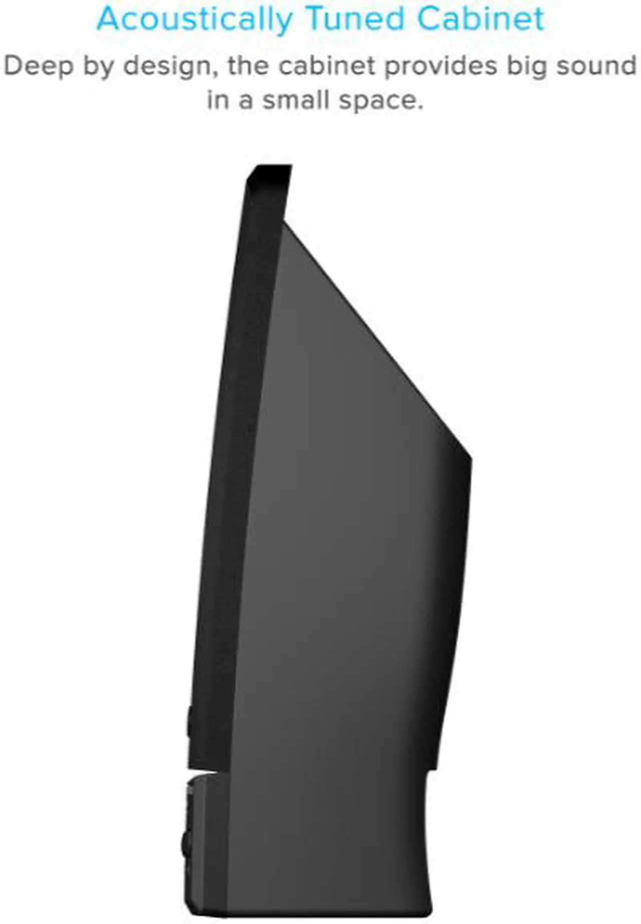 Alt view image 3 of 3 - Cyber Acoustics USB Desktop Speakers CA-2014USB