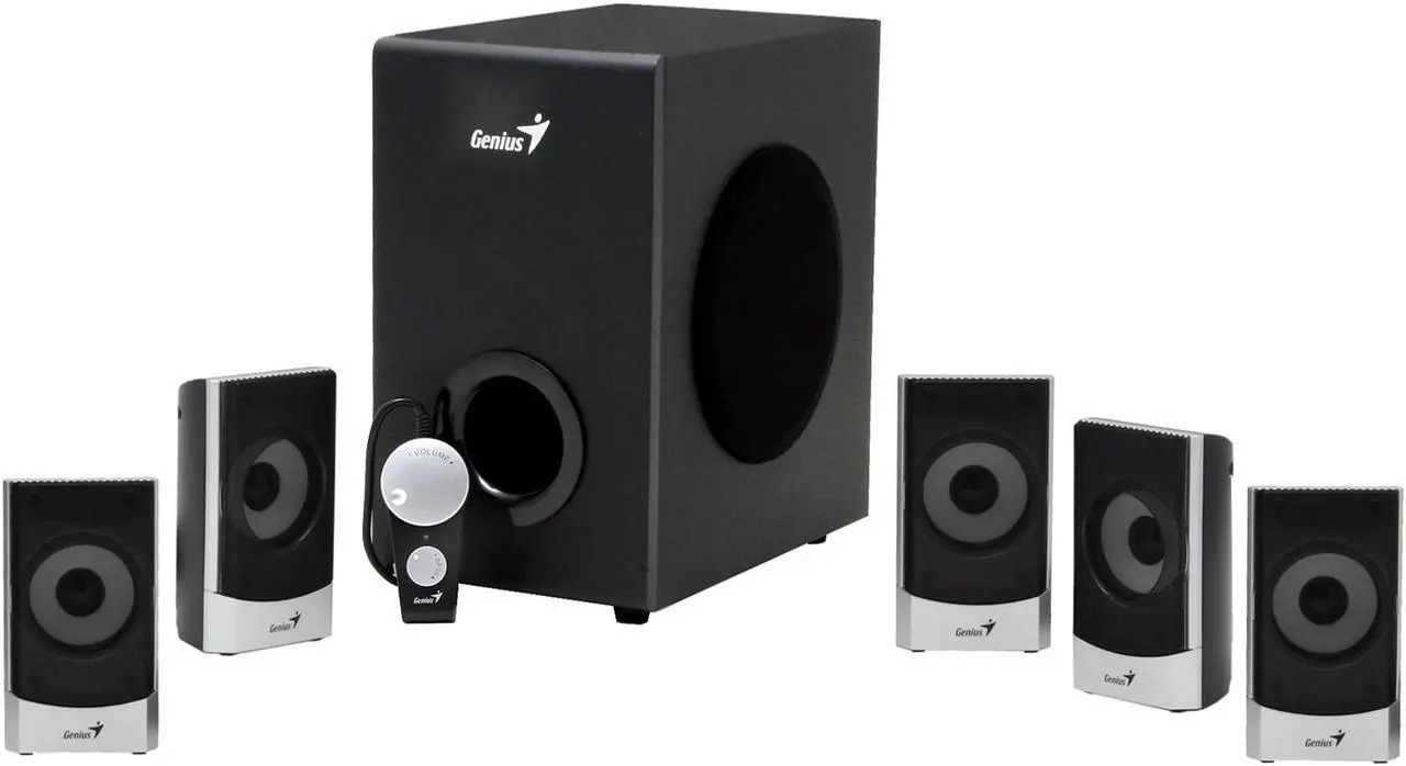 Main image of Genius SW-5.1 1500 45 watts 5.1 Speaker System