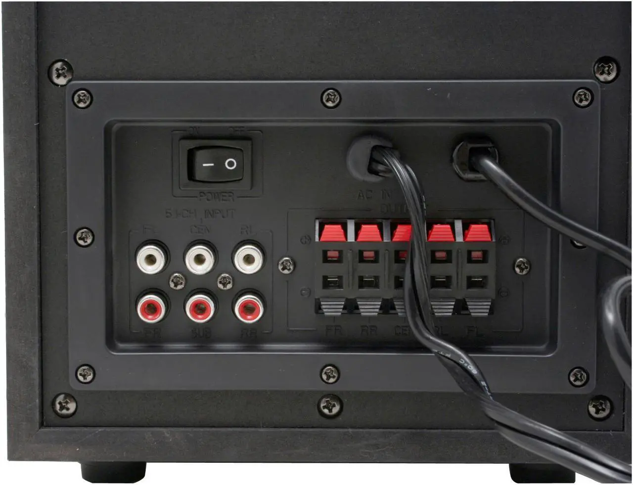 Alt view image 4 of 11 - Genius SW-5.1 1500 45 watts 5.1 Speaker System
