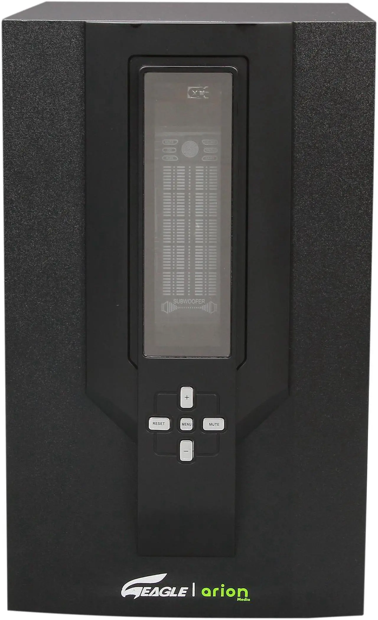 Alt view image 7 of 11 - Eagle ET-AR504LR-BK 35 Watts RMS 2.1 Black Soundstage Speakers