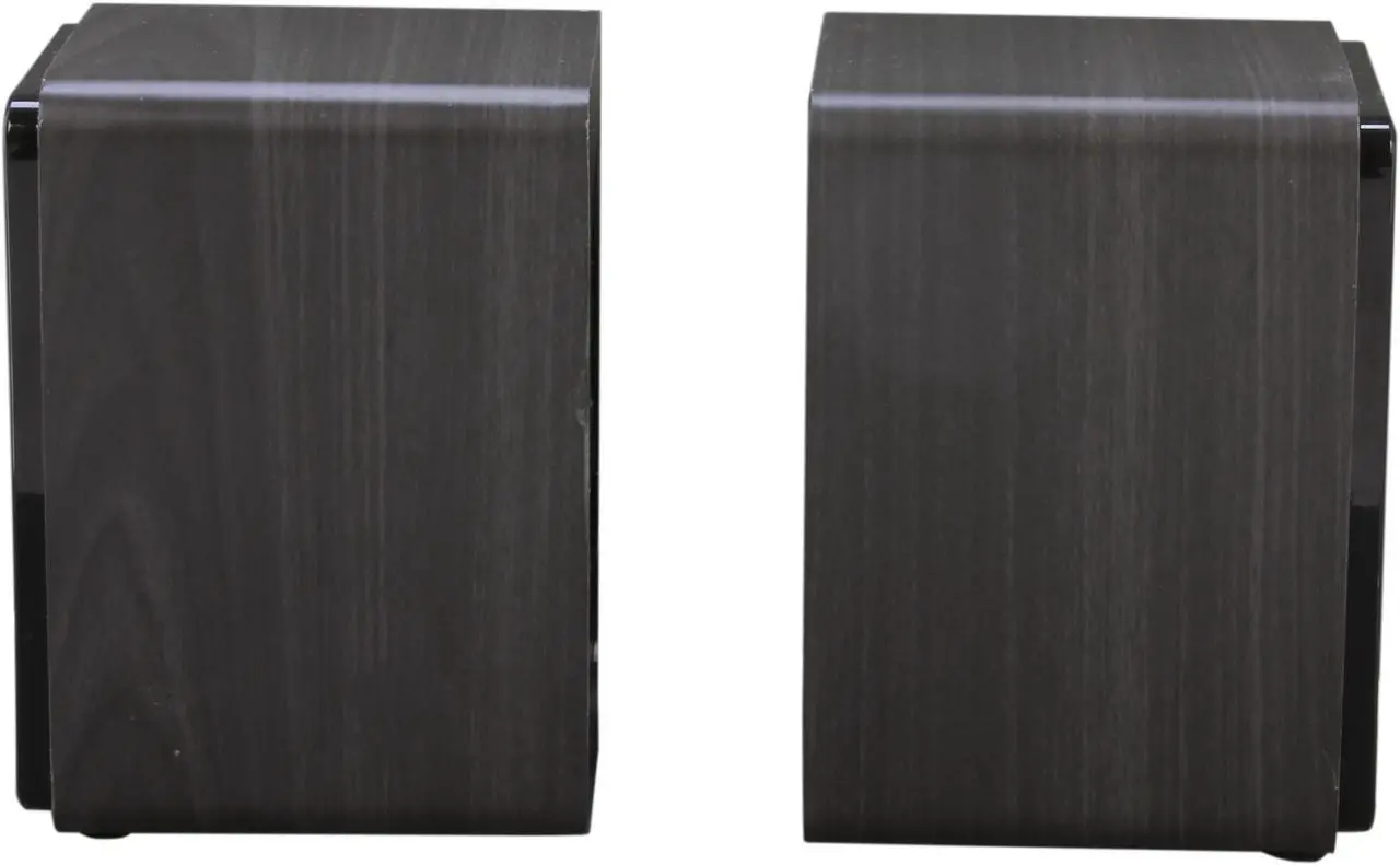 Alt view image 3 of 5 - Rosewill RISP-11002 4 Watt 2.0 Wooden Speaker System